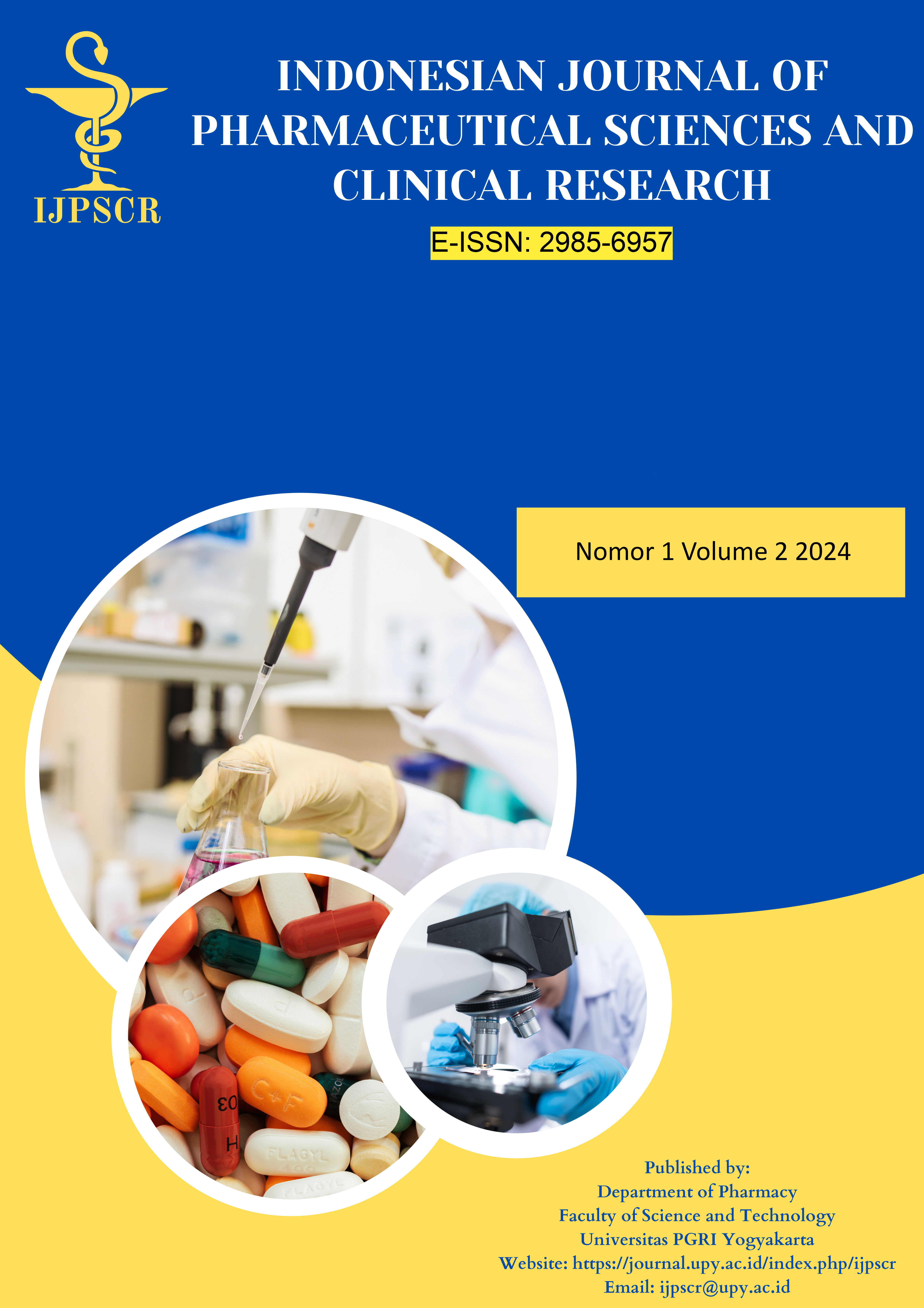 					Lihat Vol 2 No 1 (2024): Vol 2 No 1 (2024): Indonesian Journal of Pharmaceutical Sciences and Clinical Research
				