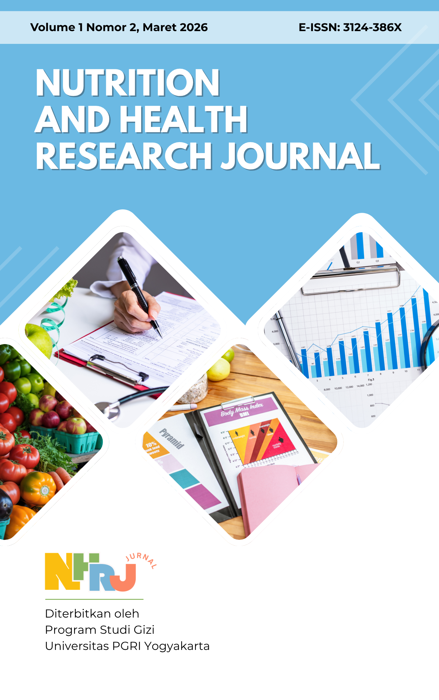 					View Vol. 1 No. 2 (2026): 	Nutrition and Health Research Journal (in press)
				